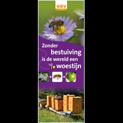 Rolbanner 'Zonder bestuiving'