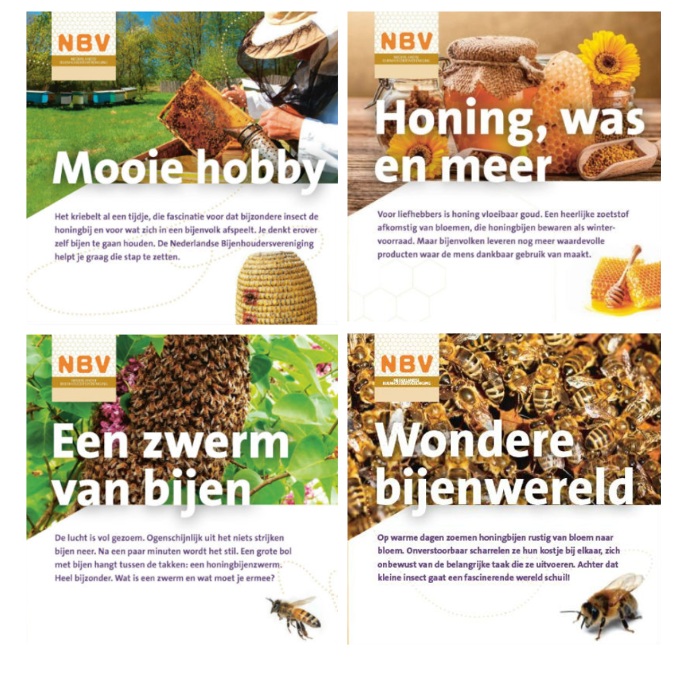Complete folderset (160 stuks) - Bijenhouderssupport