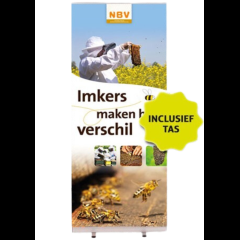 Rolbanner 'Imkers maken het verschil'